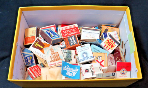 Large job lot matchbox covers - matchbox,