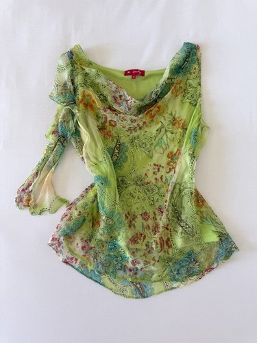 Rene derhy green paisley - rene,