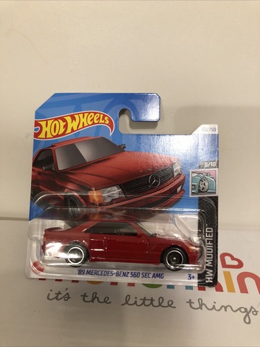 Hot wheels mercedes benz - hot, '89