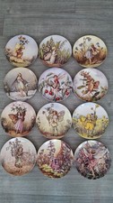 Wedgwood Enchanting World of Fairies Plate Set. By Cicely Mary Barker