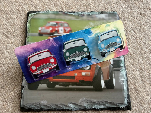 Classic mini pin - x, 3