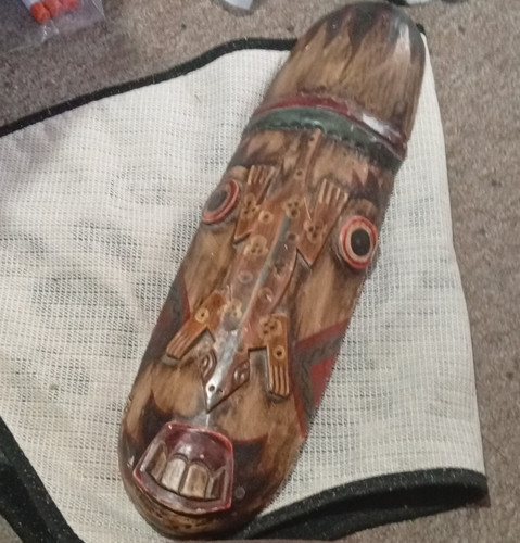 Tribal carved wooden - tribal,