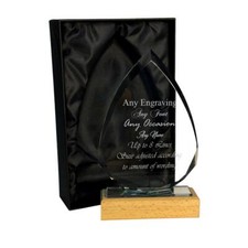 Large 20 cm Jade Glass