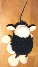 Nici small hanging black sheep plush with tags