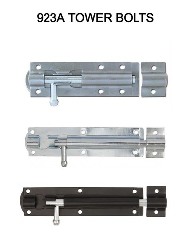 Tower bolt flush fitting - bolt,