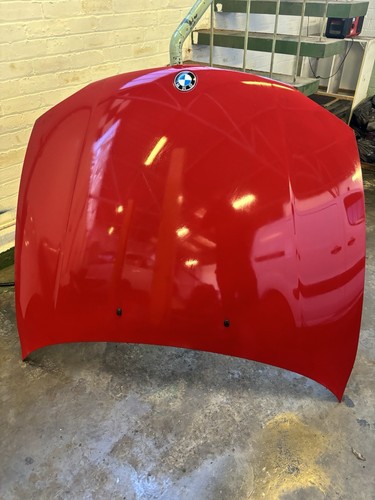 Bmw series bonnet red - bonnet,