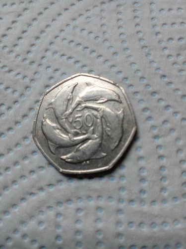 2003 rare gibraltar 50p fifty - 2003,