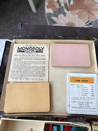 Monopoly vintage from - vintage,