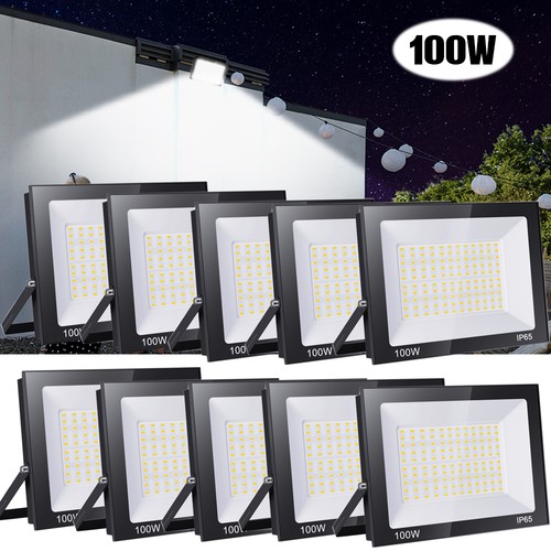 10x 100w led floodlight spot - 10x,