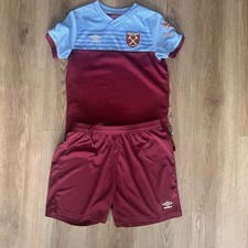Umbro West Ham United 2019/20 Home Kit, Boys Size Medium