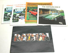 5pc 1970s Datsun 240-Z 1600 Pickup Truck Full Line Color Dealer Brochures       