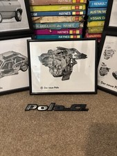 Vw mk2f polo boot badge ‘CL’