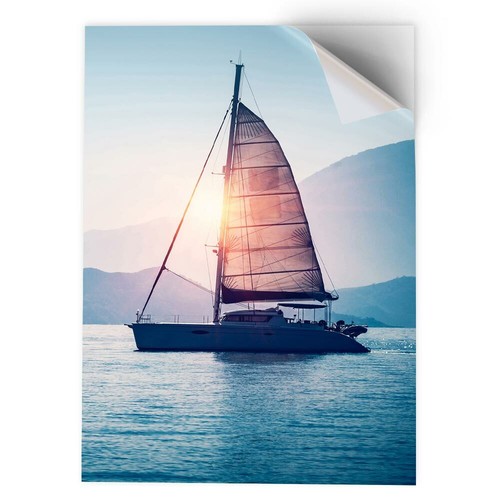 Vinyl sticker sailing - sticker, a3