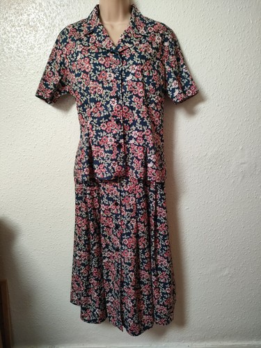 Vintage eastex shirt skirt - eastex,