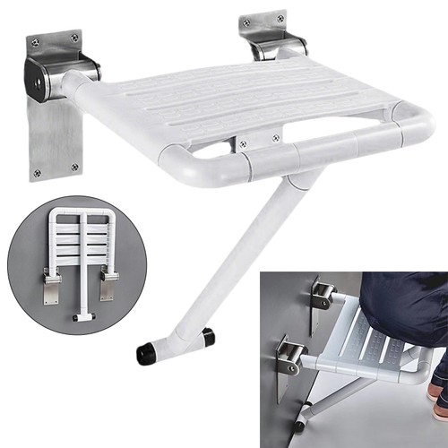 Folding shower bench wall - folding,
