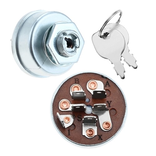 Ignition switch with key - key, 6