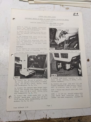 Johnson work horse loader - horse,