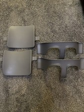 Stokke Grey Baby Sets X 2 Suit Twins Or Grandmas. V3 Models Tripp Trapp Chair