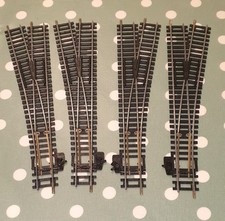 Hornby 2x R622 L/H / 2x R623 R/H Express Points