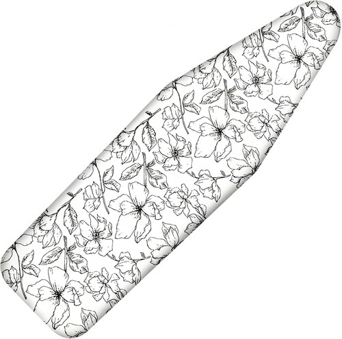 Floral white 57 - white, 21"