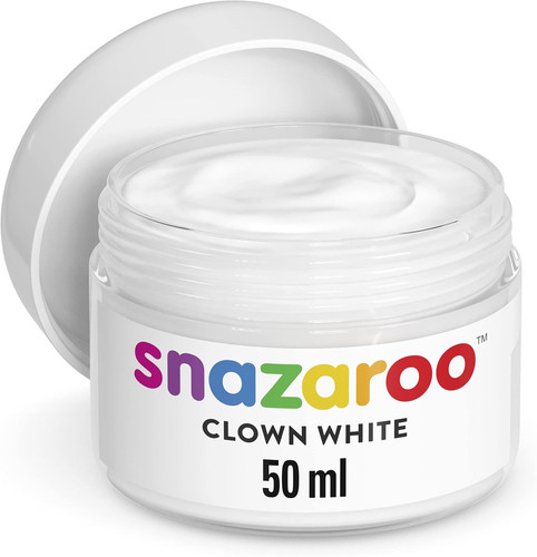 Snazaroo clown white creamy - snazaroo,