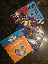4x Football Sticker Albums