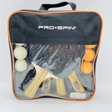 PRO SPIN Table Tennis Bats High Performance Set Ping Pong 4 Bats 8 Balls