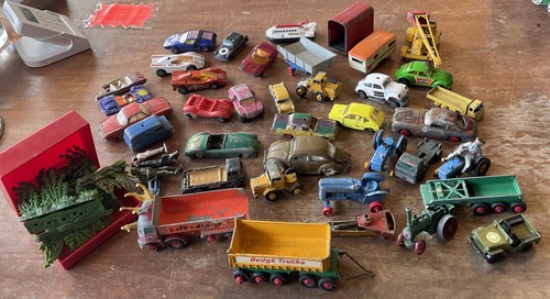 Job lot lesney - lot, dinky