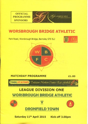 Worsbrough bridge athletic - bridge, v