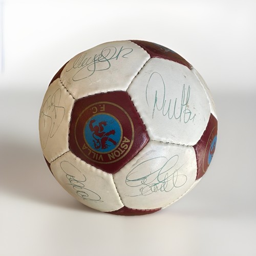 Aston villa signed football - aston,