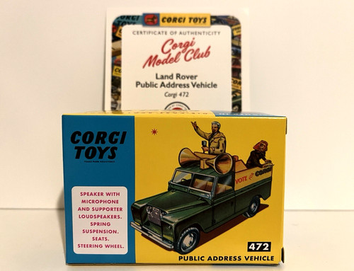 Corgi model club 472 land - corgi,