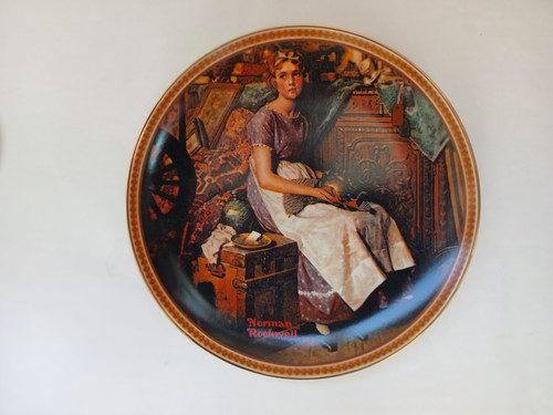 The norman rockwell plate - the,