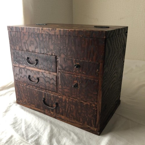 Vintage japanese wooden sewing - wooden,