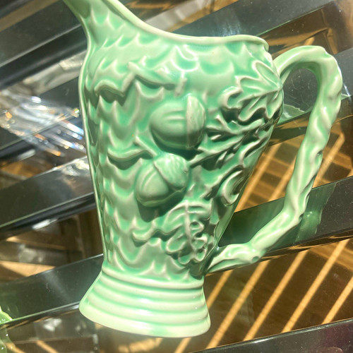 Wade green glossy ceramic jug - wade,