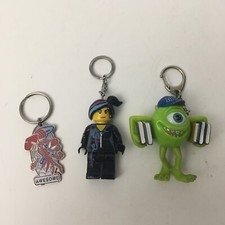 Lot Of 3 Keychains: Wyldstyle