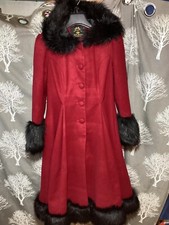 Hell Bunny Carment coat red,S.