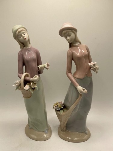 Ceramic female lady - x,
