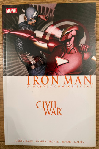 Civil war iron man paperback - iron,