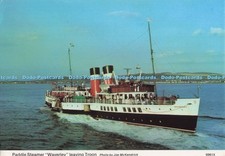 D276025 Paddle Steamer Waverley Leaving Troon Whiteholme Ltd Hail Caledonia Prod