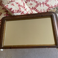 🪞Antique Overmantel Mirror – Victorian