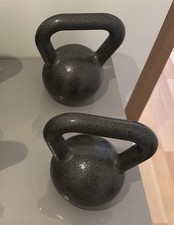 Proiron Cast Iron Kettlebell Weight 8kg Pair