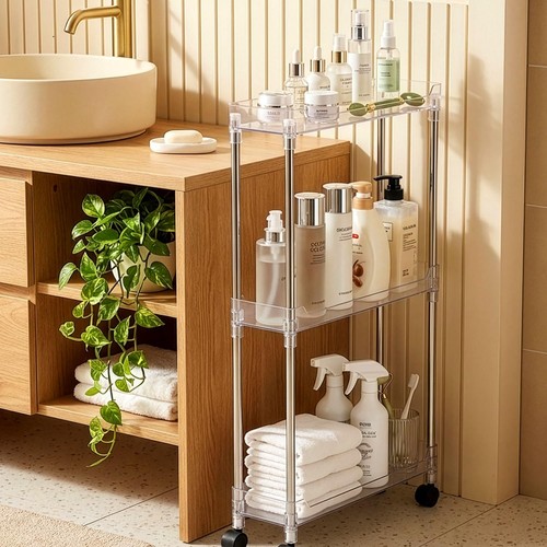 Tier narrow rolling storage - 3-tier,