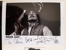 Adam Ant Signed Photo