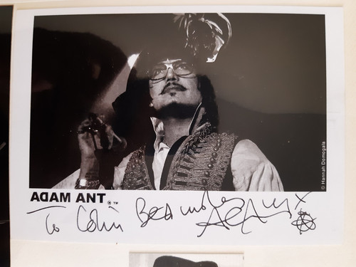Adam ant signed - adam, photo