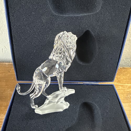 Swarovski crystal lion - crystal, 'lion'