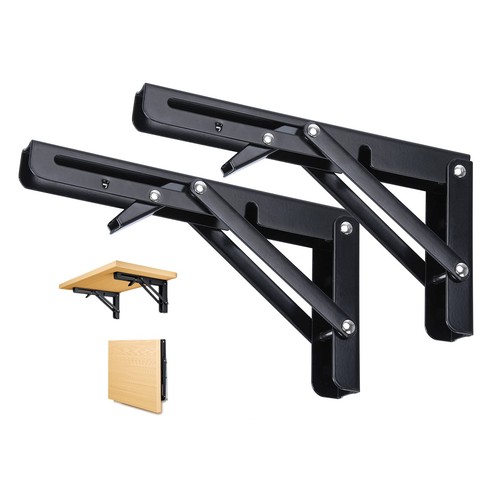 Folding shelf brackets inch - 8,