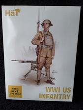 Hat 1/72 WW1 US Infantry #8112