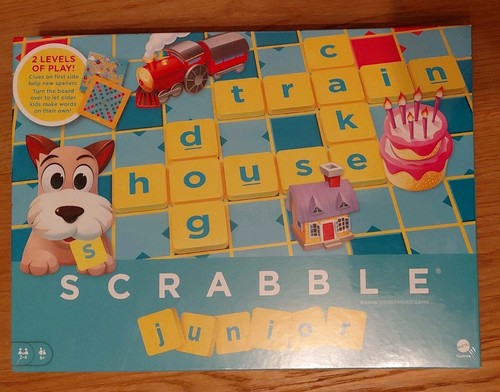Mattel games scrabble junior - mattel,