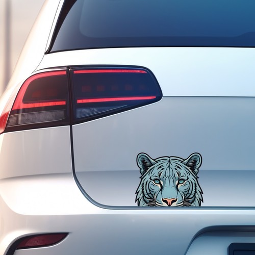 Cute panther peeking peeping - cute,