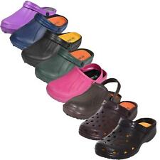 Mens Womens Garden Clogs Slip on Mules Sandal Beach Pool Chef Hospital Size 7-10